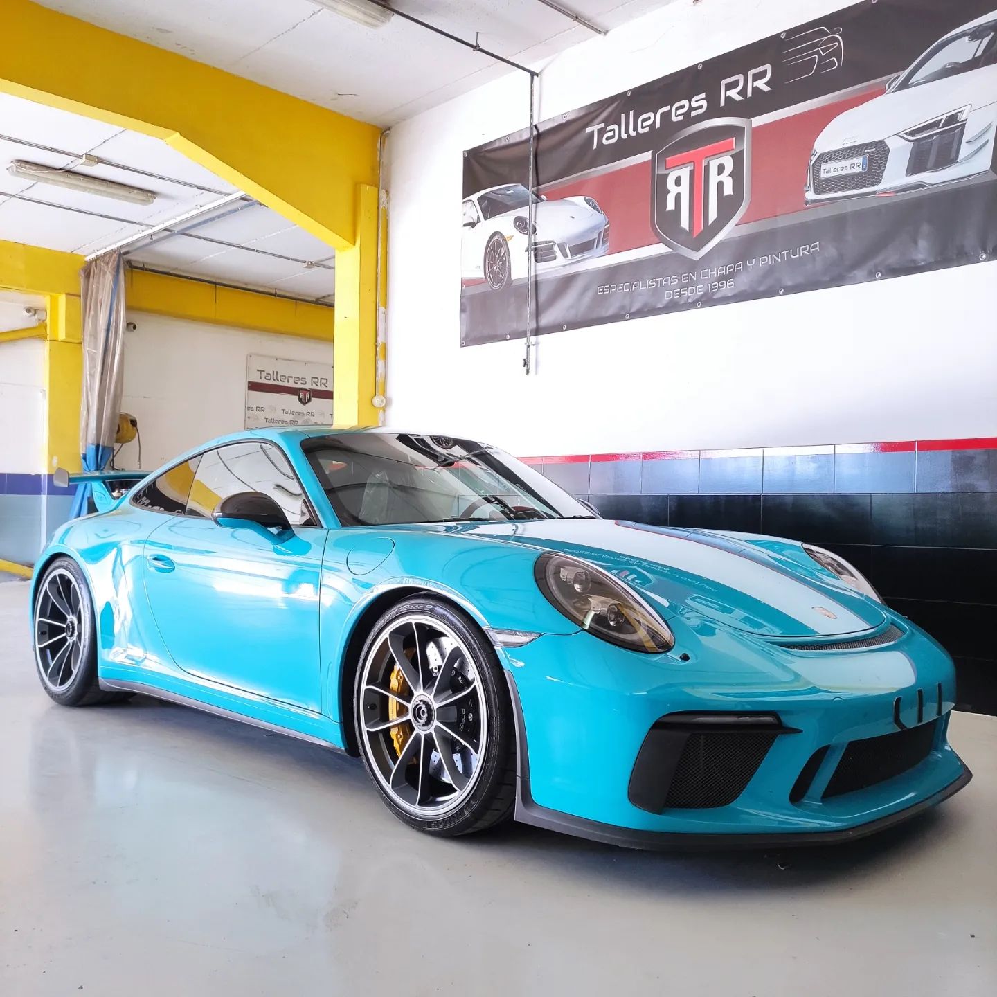 Reparación Aluminio Porsche GT3